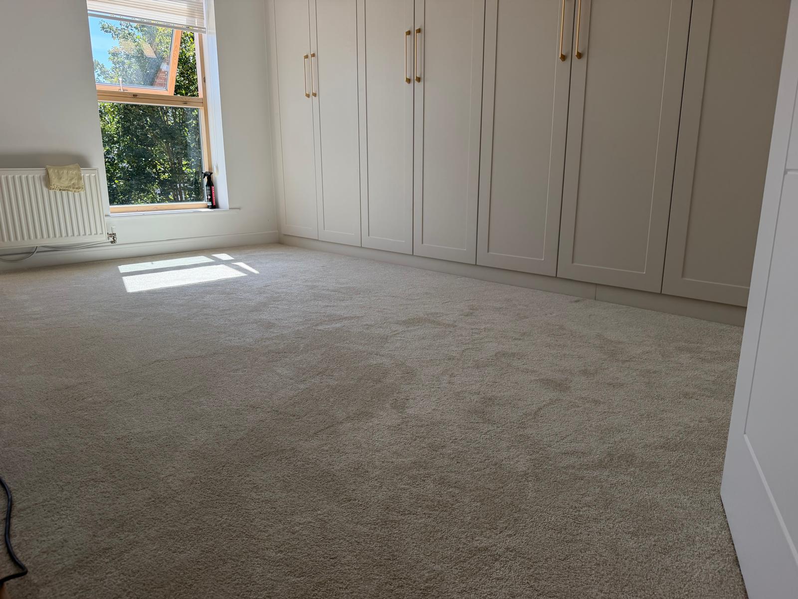 Abingdon Euphoria Mink carpet fitted in a room in Barnet EN4 by Carpet World London